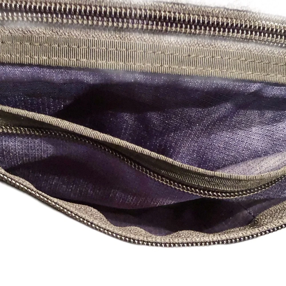 LLBean Navy Nylon Traveler Wallet